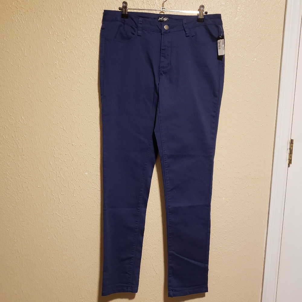 Lord & Taylor Pants Skinny Blue Size 8